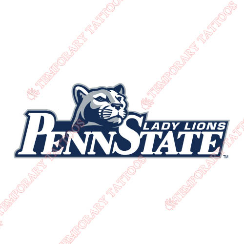 Penn State Nittany Lions Customize Temporary Tattoos Stickers NO.5865